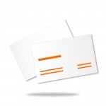 Business cards (90x50 or 85x55) 1-sided