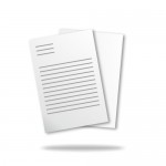 Letterhead DIN A4 (210mm x 297mm), 1/0 (Front is grayscale, back is unprinted)