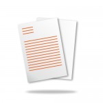 Letterhead DIN A4 (210mm x 297mm), 4/0 (Front is colour, back is unprinted)