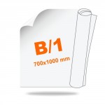 Locandine DIN B1 (700 mm x 1000mm), solo fronte