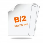 Locandine DIN B2 (500 mm x 700 mm), solo fronte